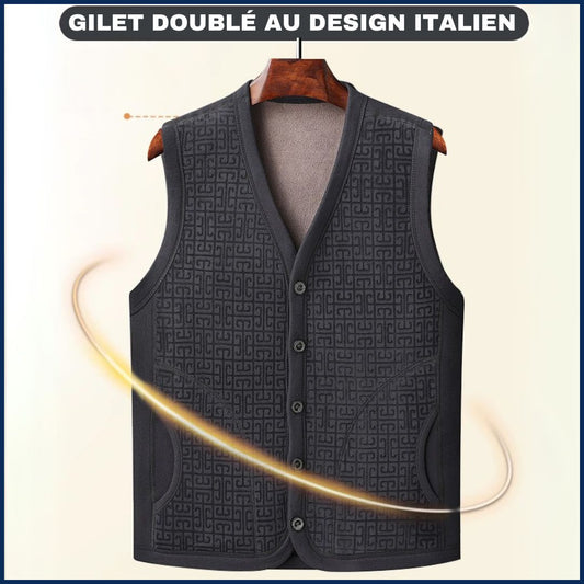 GILET DOUBLÉ EN POLAIRE PREMIUM 2024